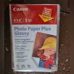 Photo paper packs --3 pak/$8
